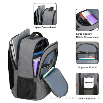 Oxford USB Charging Travel Laptop Backpack